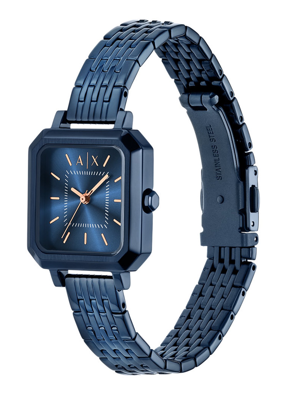 Armani Horloge AX5730 - detail 4 blauw