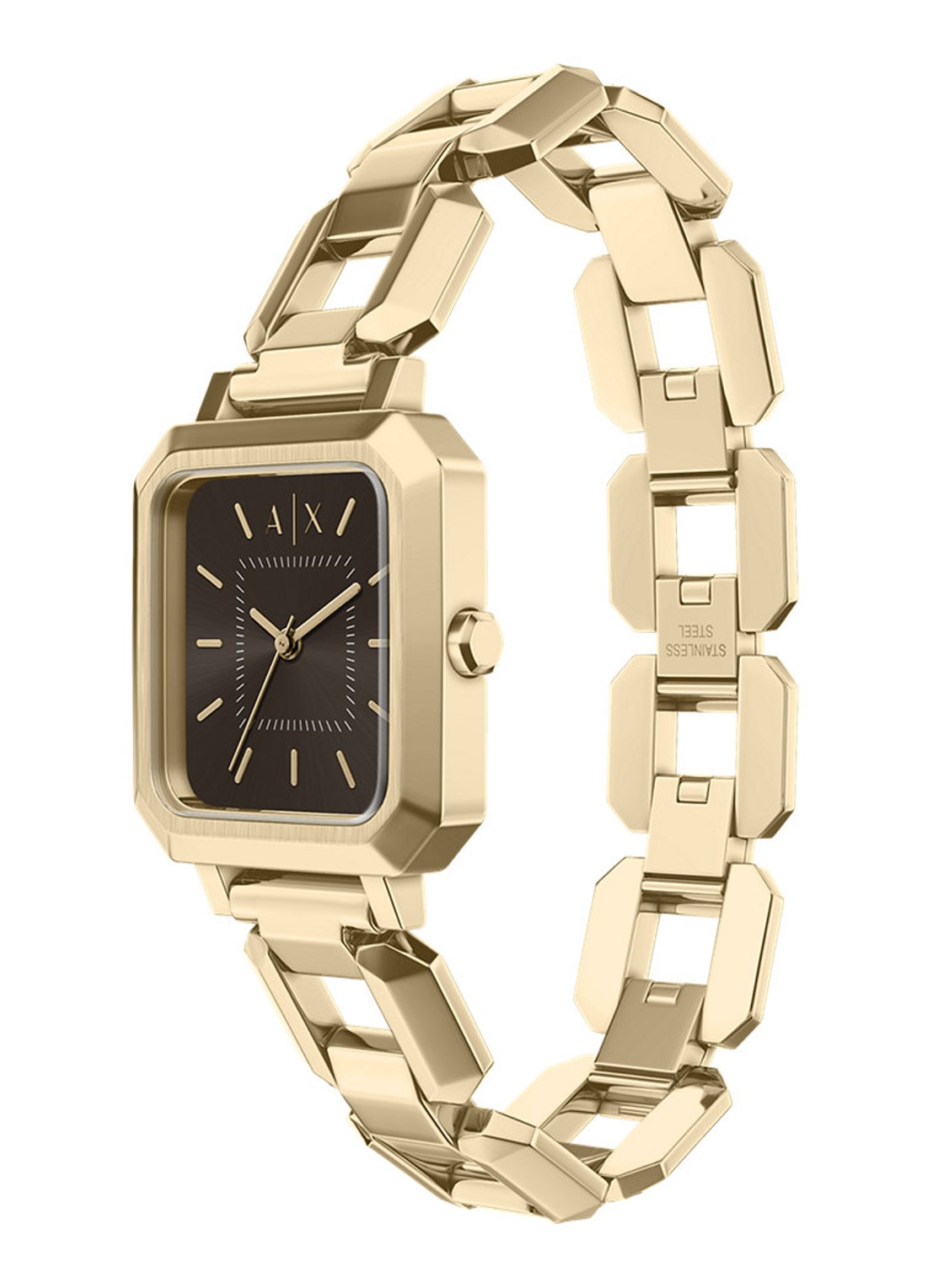 Armani Horloge AX5738 - detail 5 goud