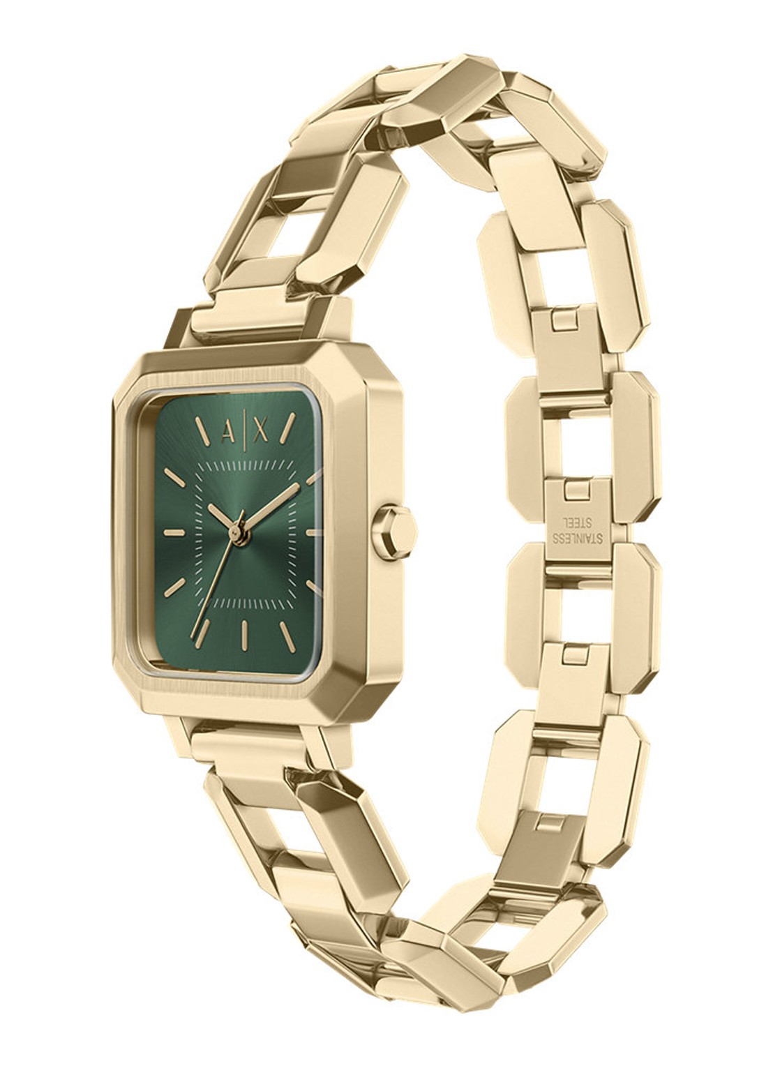 Armani Horloge AX5740 - detail 4 goud