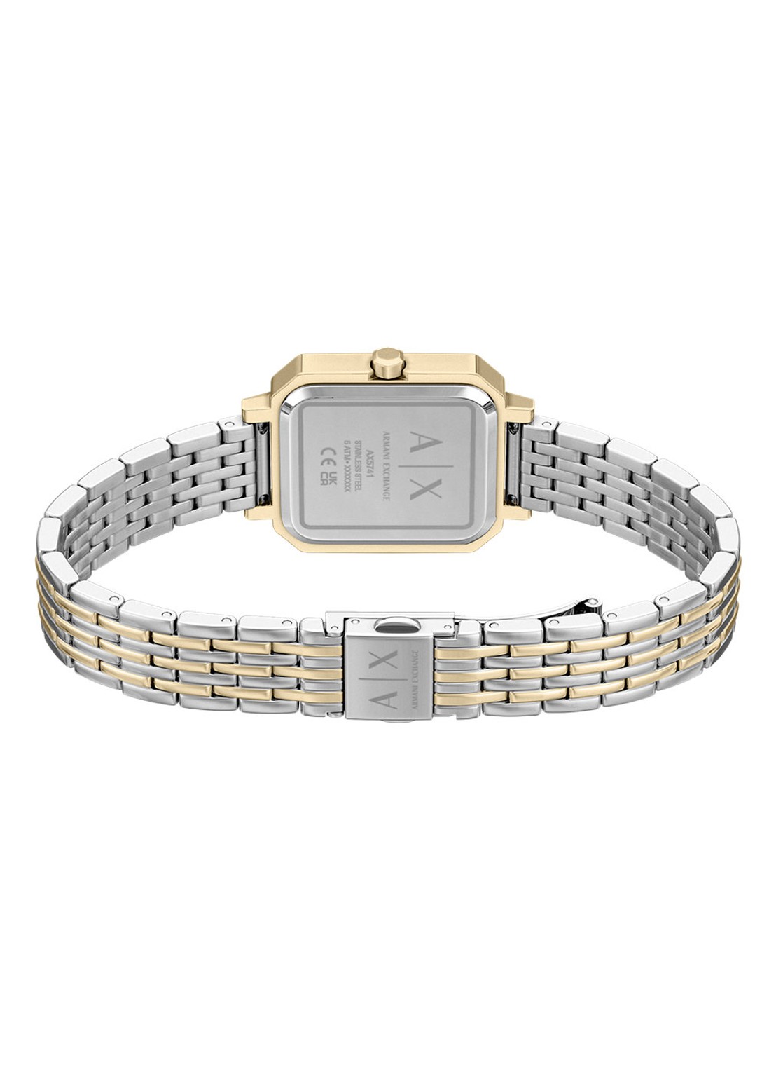 Armani Horloge AX5741 - detail 4 goud