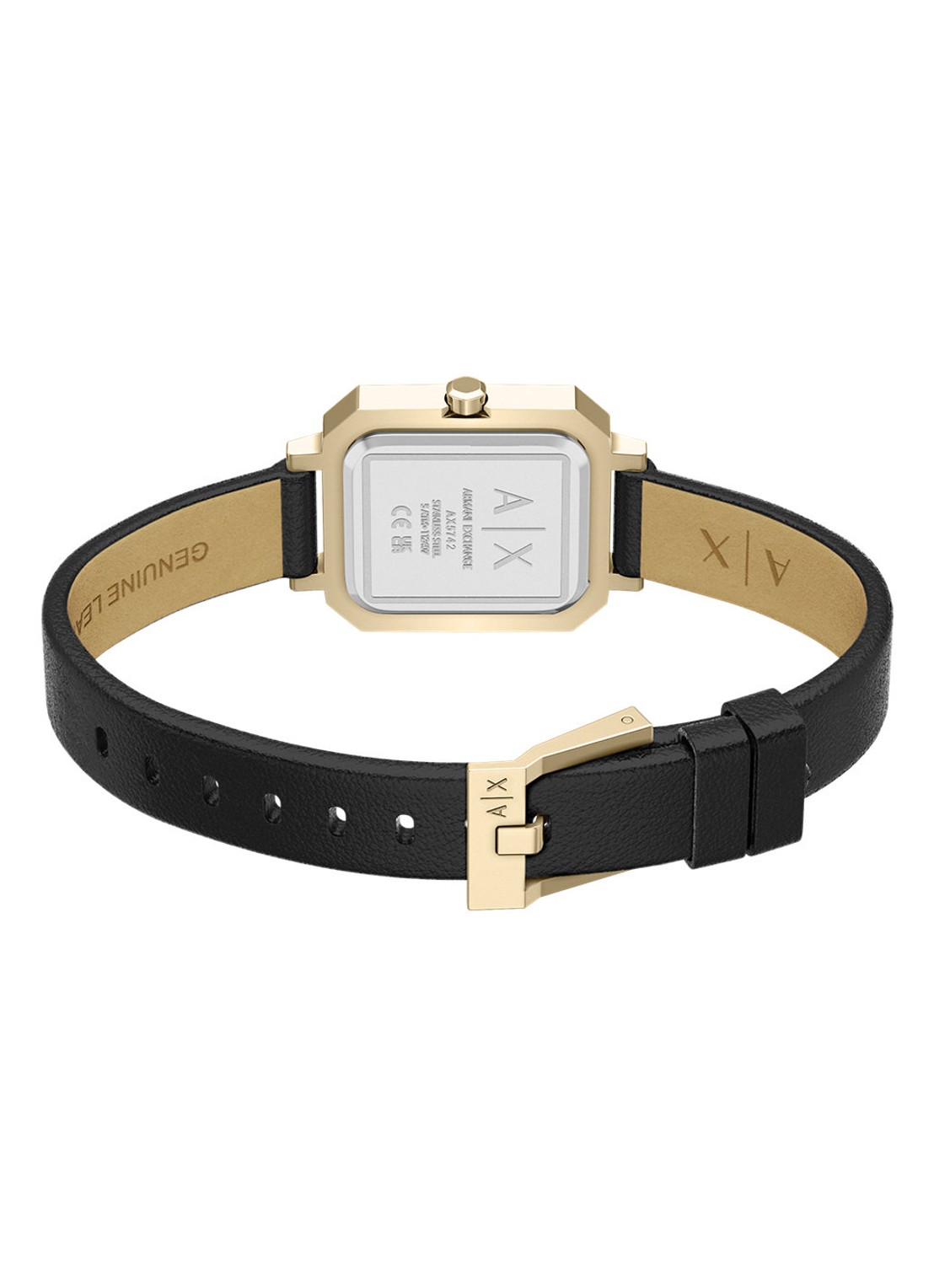 Armani Horloge AX5742 - detail 3 goud