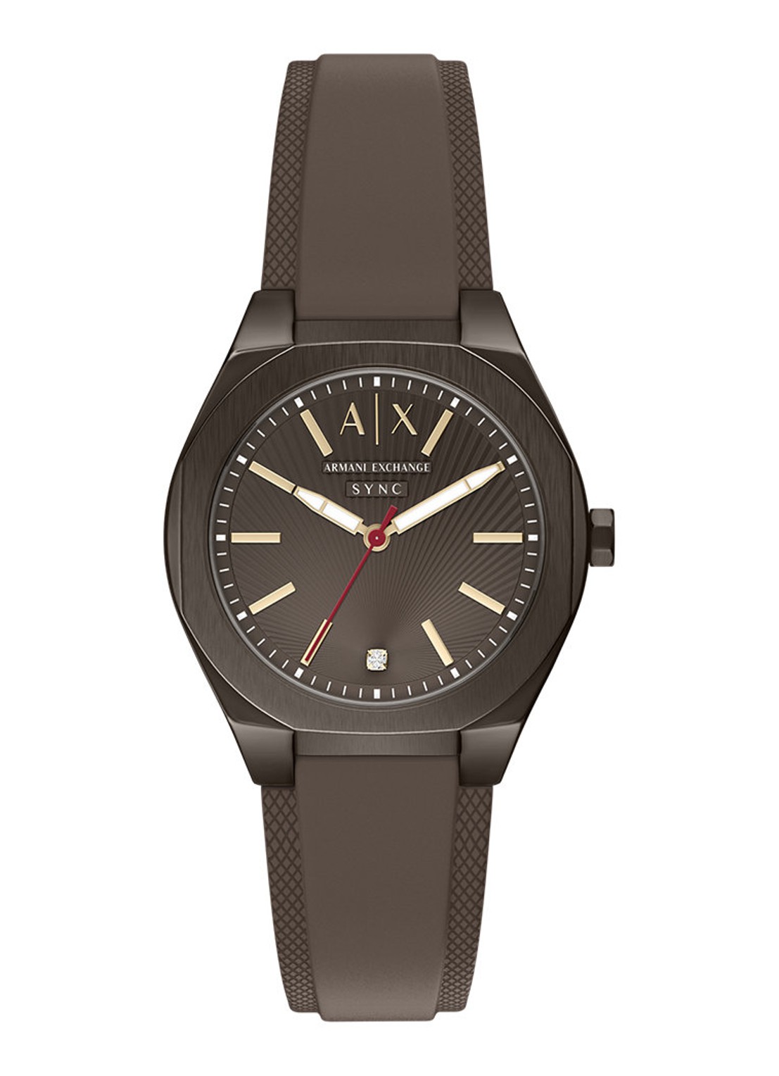 Armani Horloge AX6033 - voorkant bruin