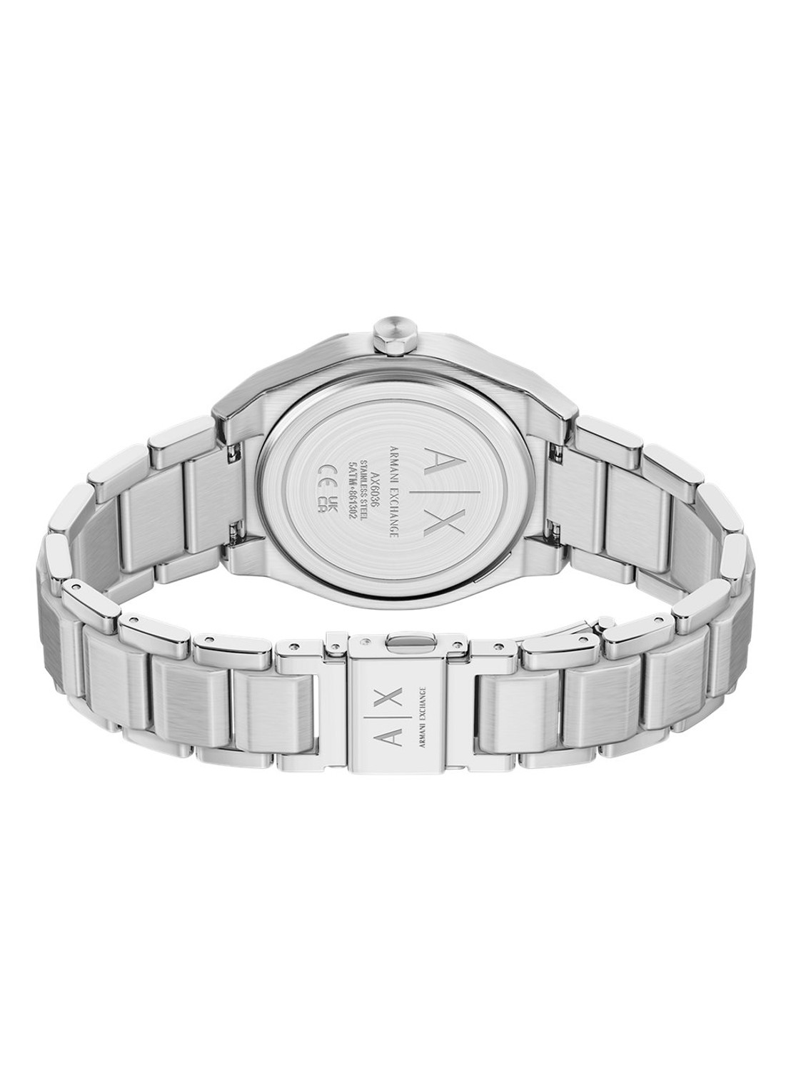 Armani Horloge AX6036 - detail 4 zilver