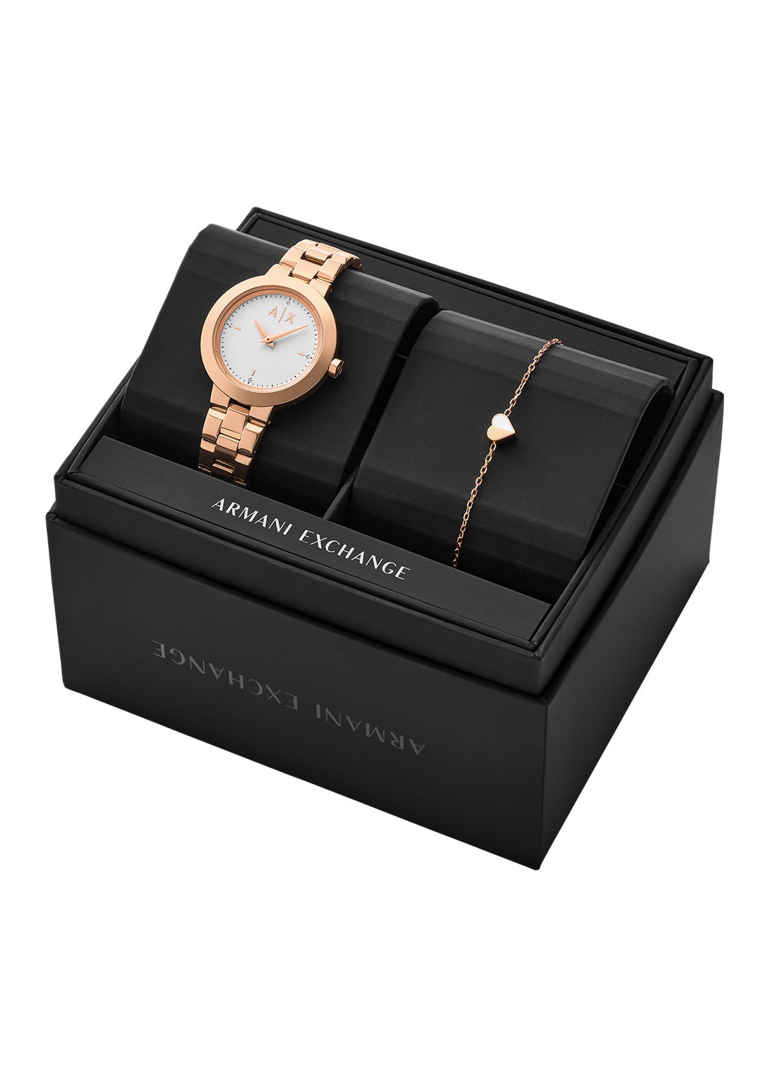 Armani Horloge AX7175SET - detail 4 roségoud