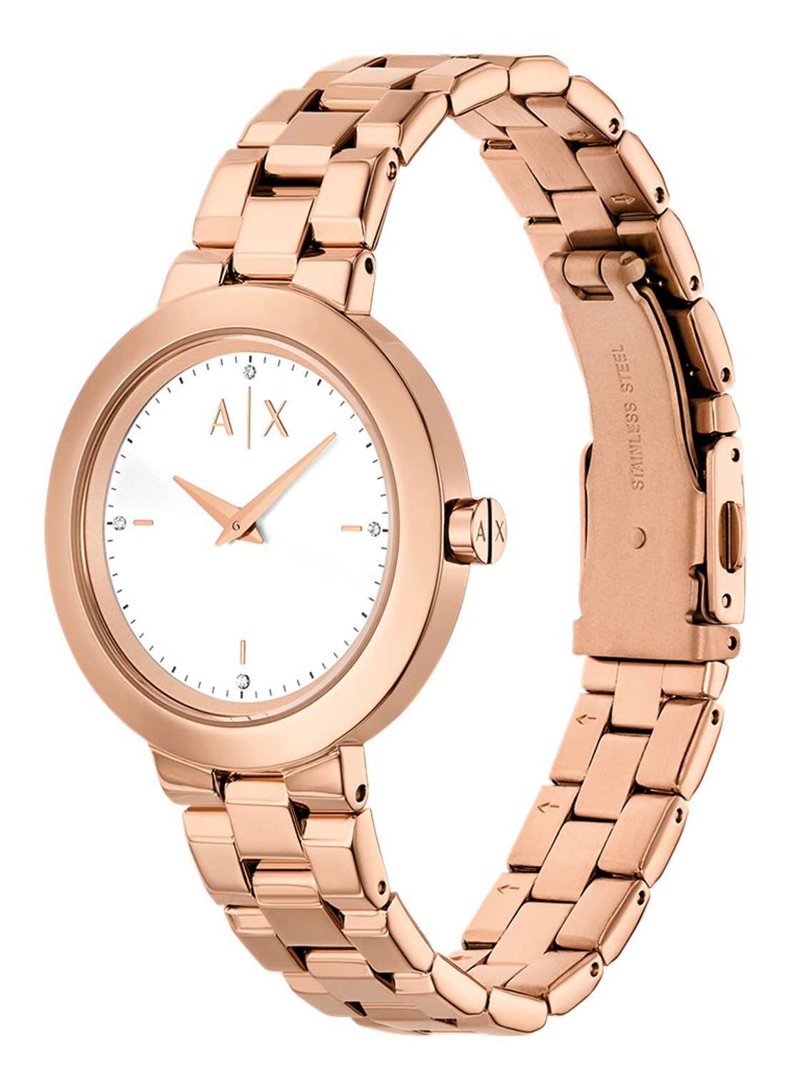 Armani Horloge AX7175SET - detail 5 roségoud