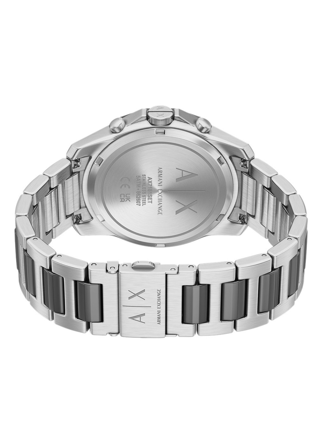 Armani Horloge AX7181SET  - detail 4 zilver