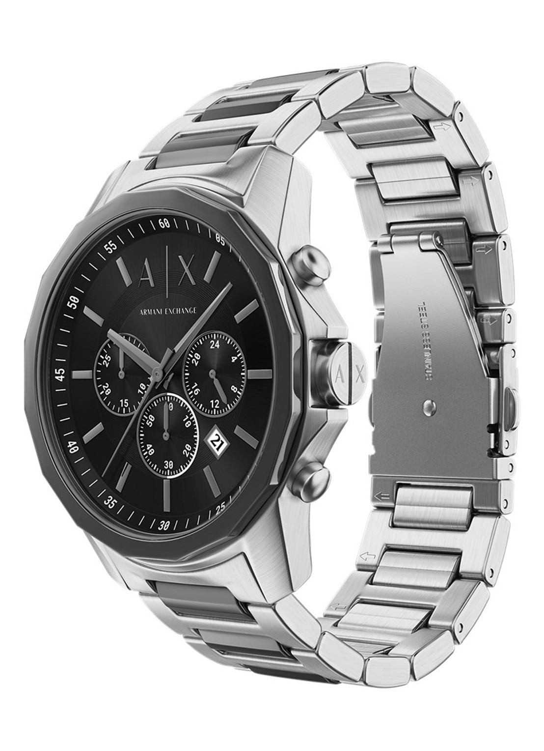 Armani Horloge AX7181SET  - detail 5 zilver