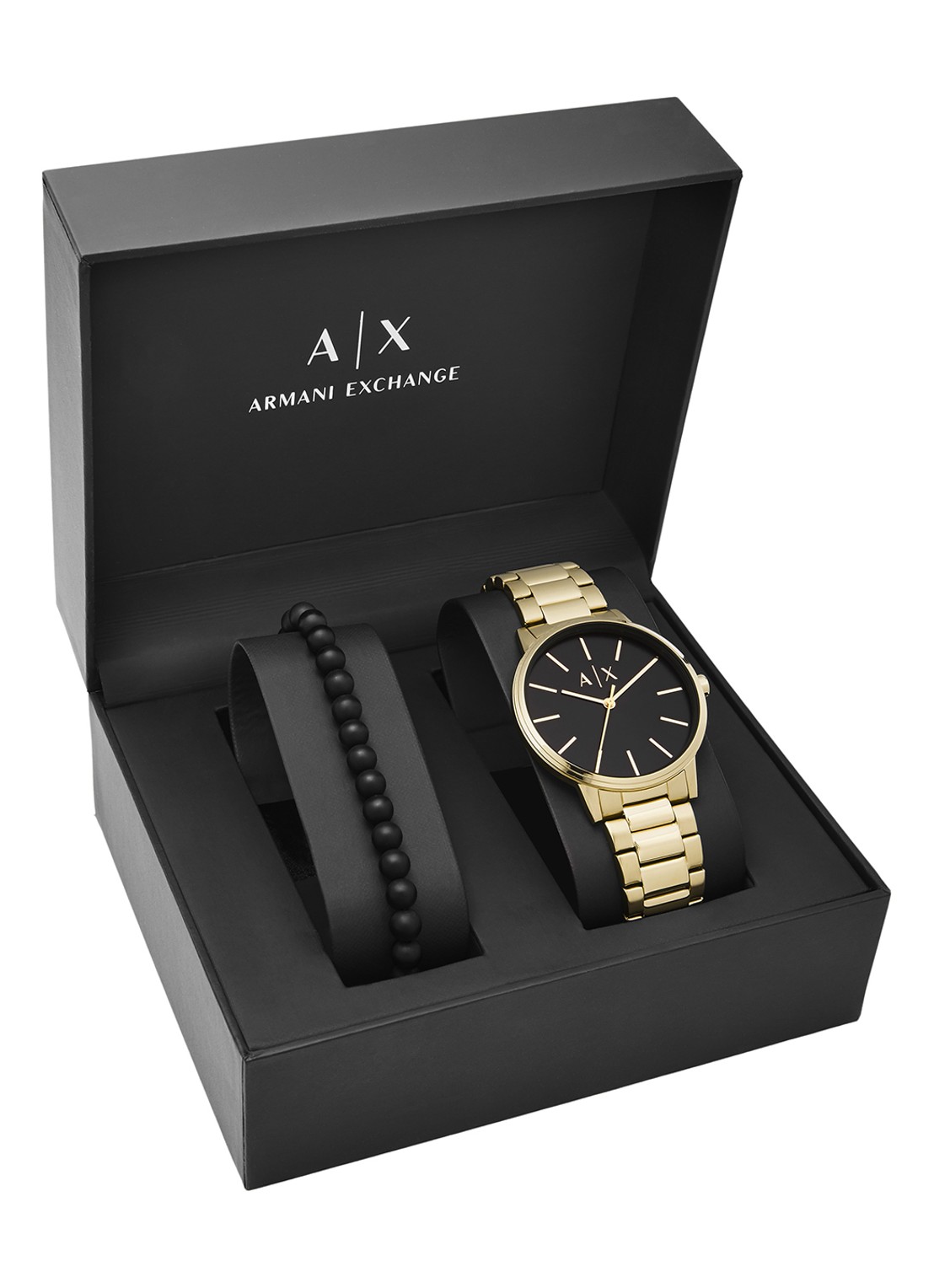 Armani Horloge en armband giftset AX7119 - detail 3 goud