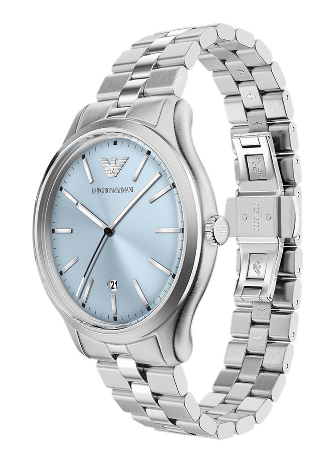 Armani Horloge en armband set van 2 AR80090SET - detail 4 zilver