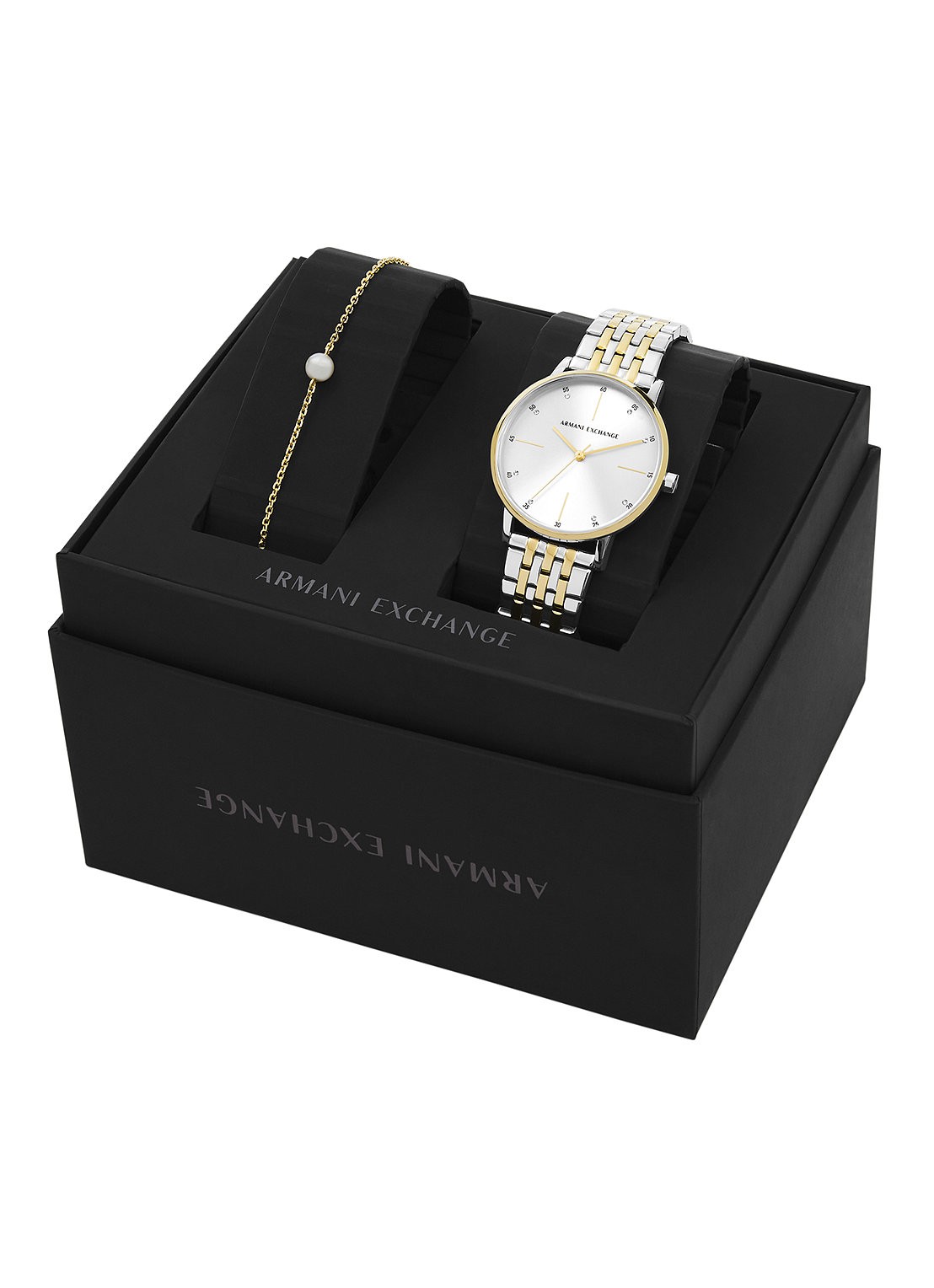 Armani Horloge en armband set van 2 AX7156SET - detail 3 zilver