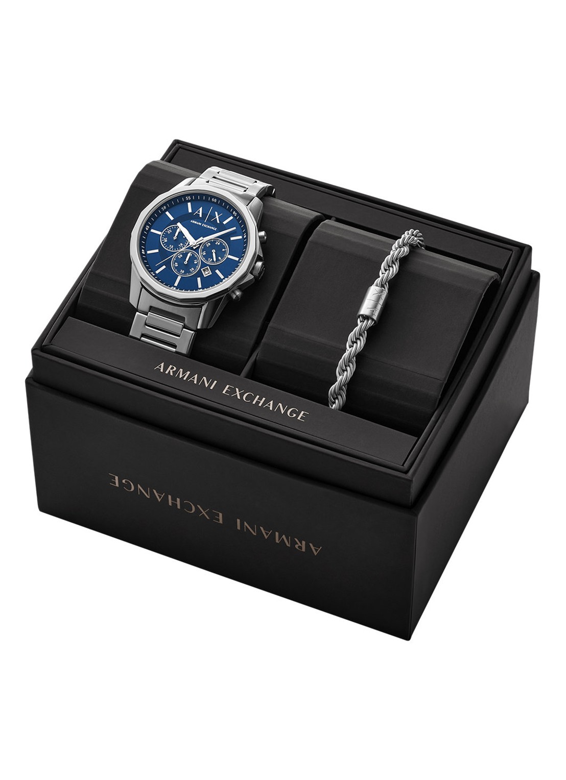 Armani Horloge en armband set van 2 AX7176SET - detail 4 zilver