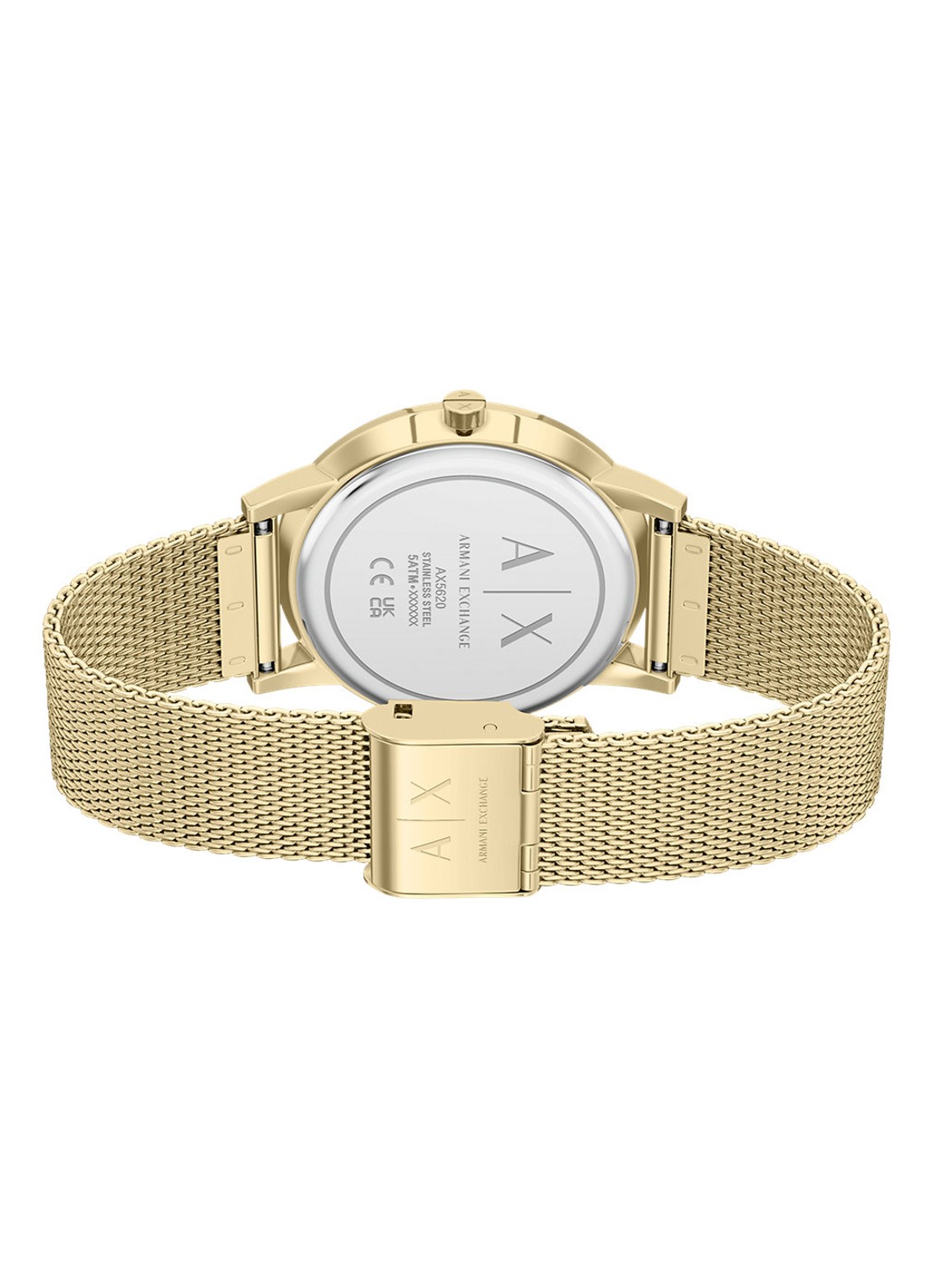 Armani Horloge en ketting set van 2 AX7184SET - detail 3 goud
