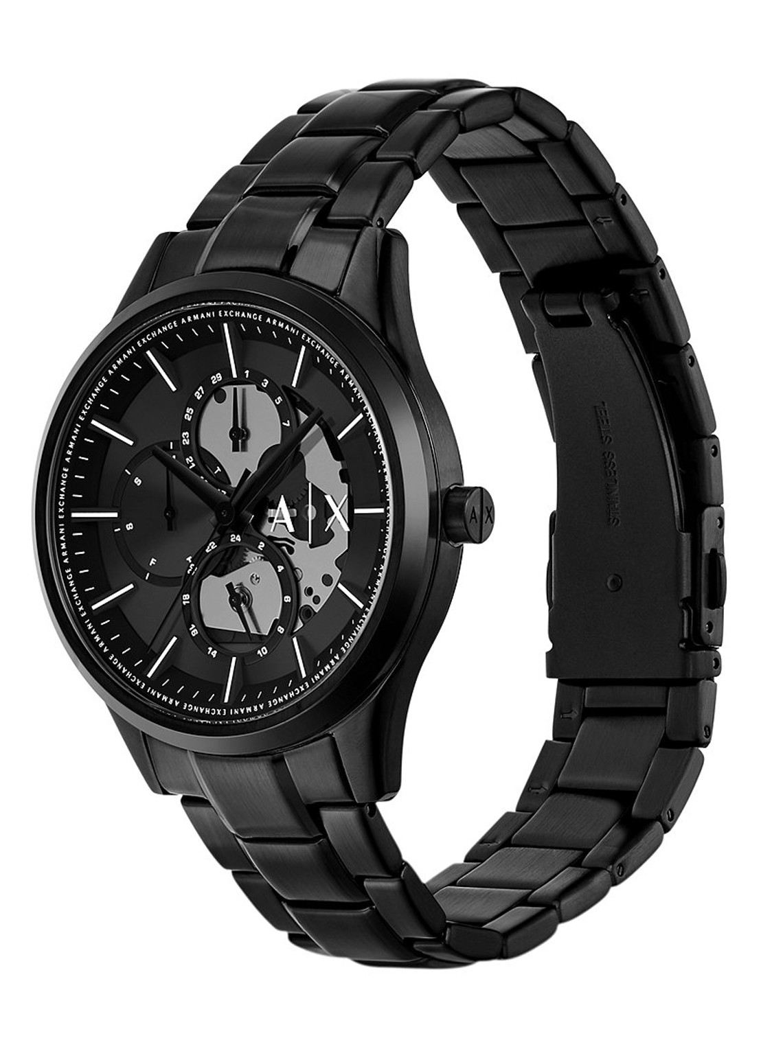 Armani Horloge met ketting in set van 2 AX7160SET - detail 4 zwart