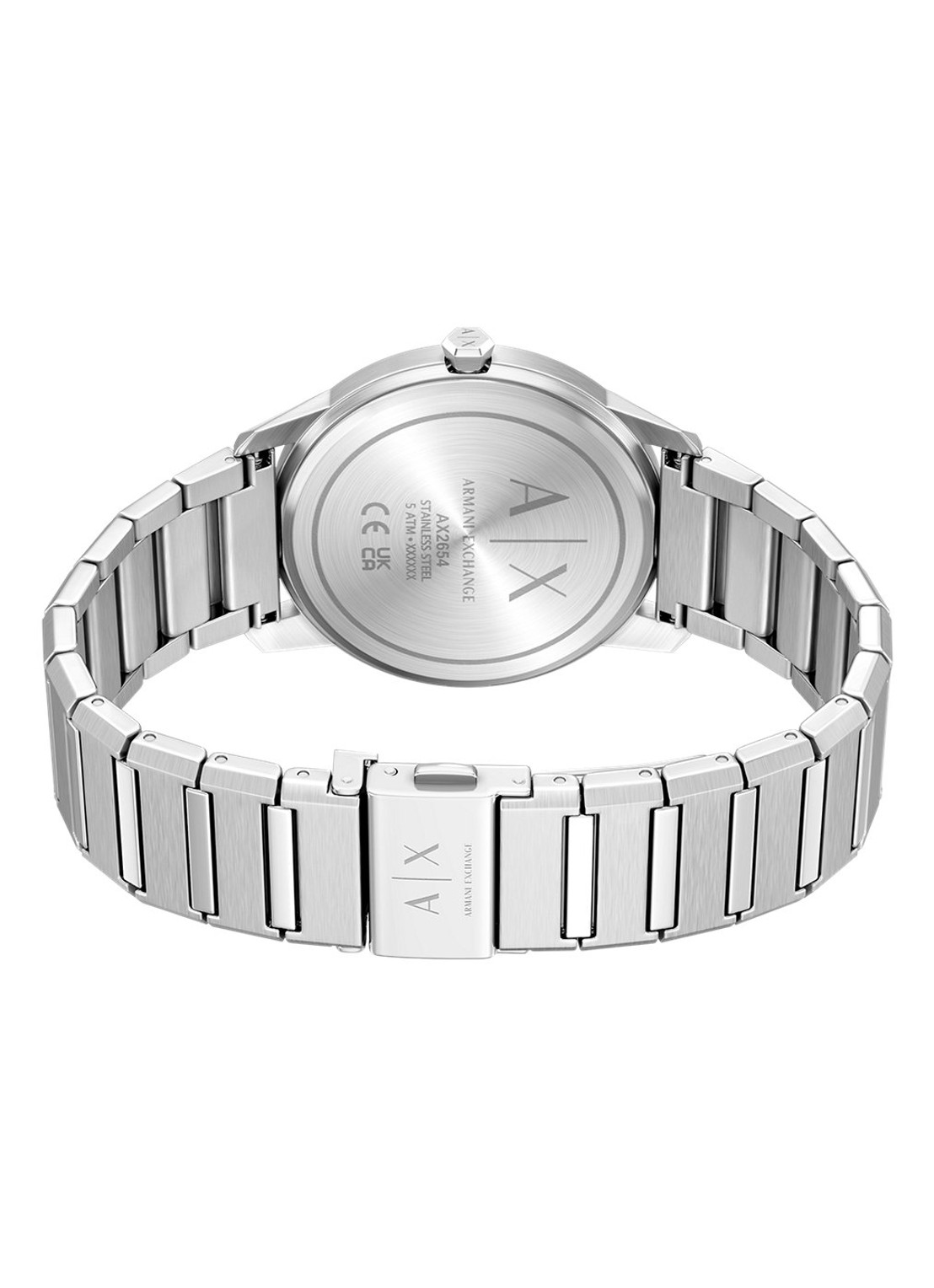 Armani Horloge set van 2 AX7180SET  - detail 4 zilver
