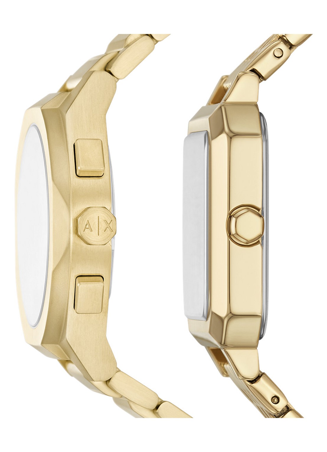 Armani Horloges set van 2 AX7171SET - detail 2 goud