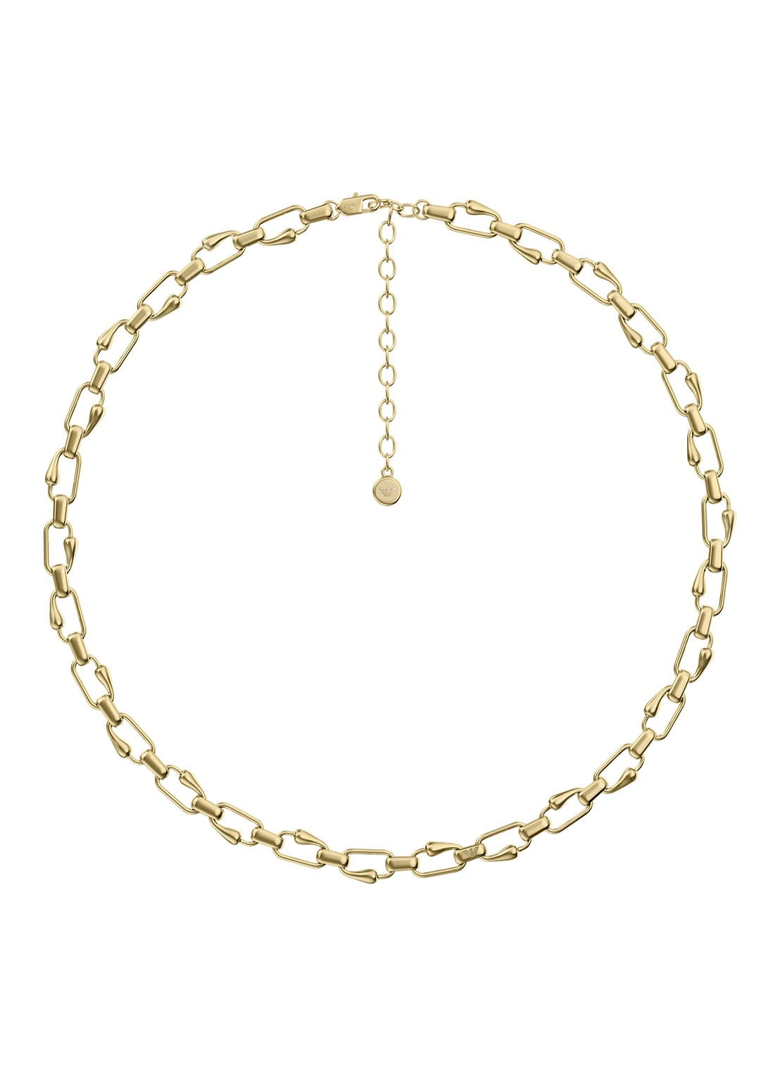 Armani Iconic Trend ketting verguld EGS3390710 - detail 2 goud