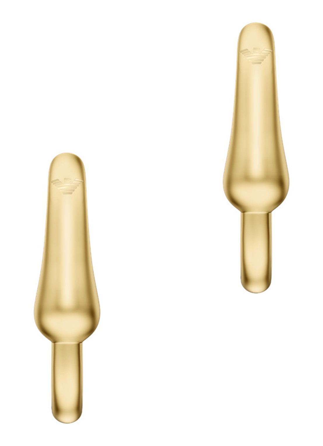 Armani Iconic Trend oorringen verguld EGS3392710 - detail 2 goud