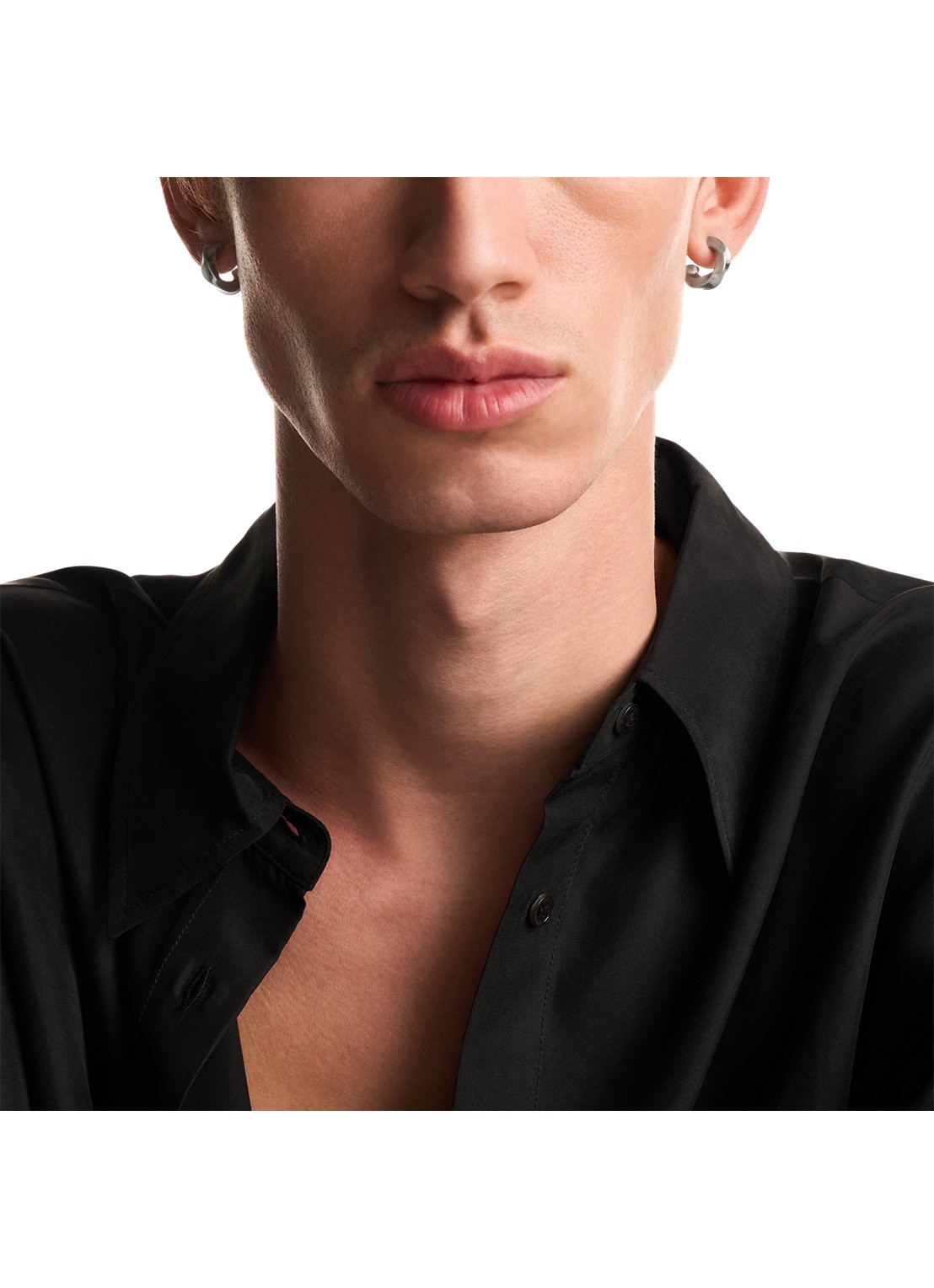Armani Iconic Trend oorstekers EGS3365040 - detail 4 zilver