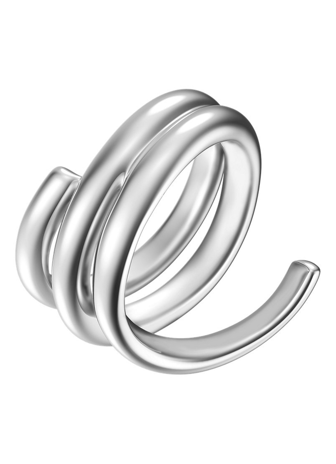 Armani Iconic Trend ring EGS3396040 - detail 2 zilver
