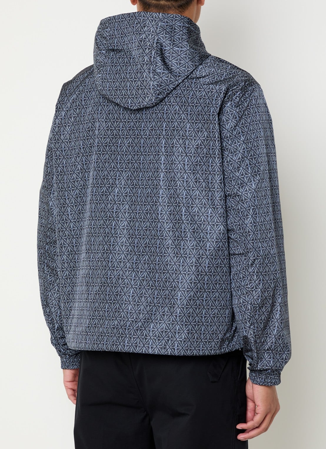 Armani Jack met grafische print - achterkant 5 donkerblauw
