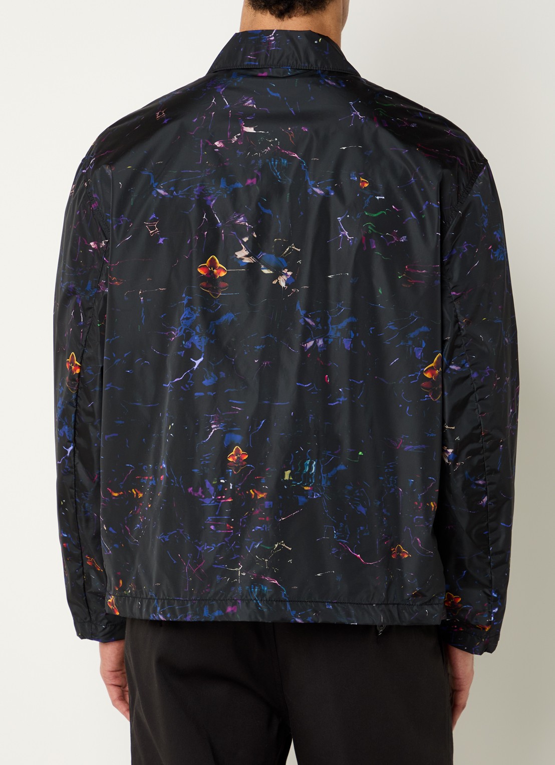 Armani Jack met print - achterkant 4 zwart