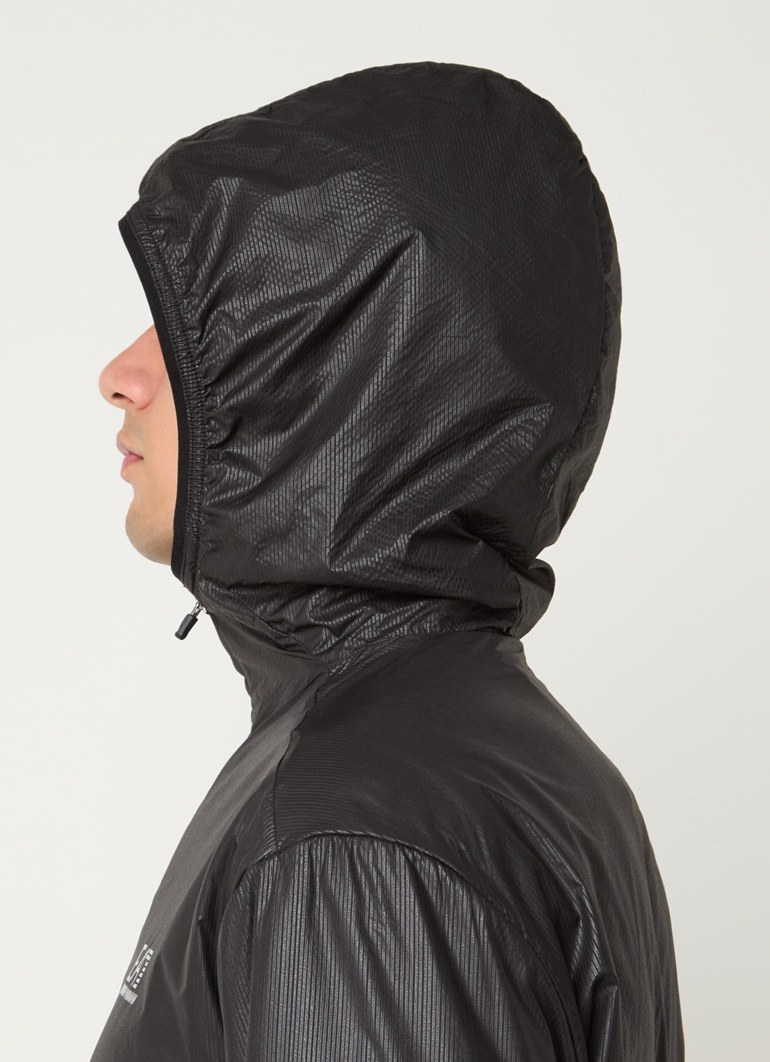Armani Jack met ritszakken - detail 2 zwart