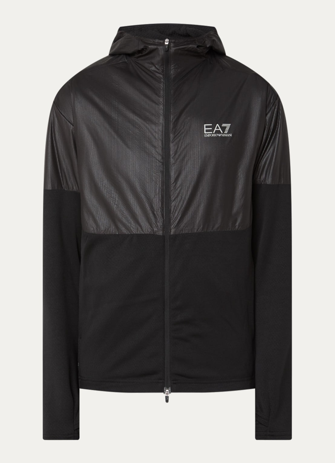 Armani Jack met ritszakken - voorkant 4 zwart