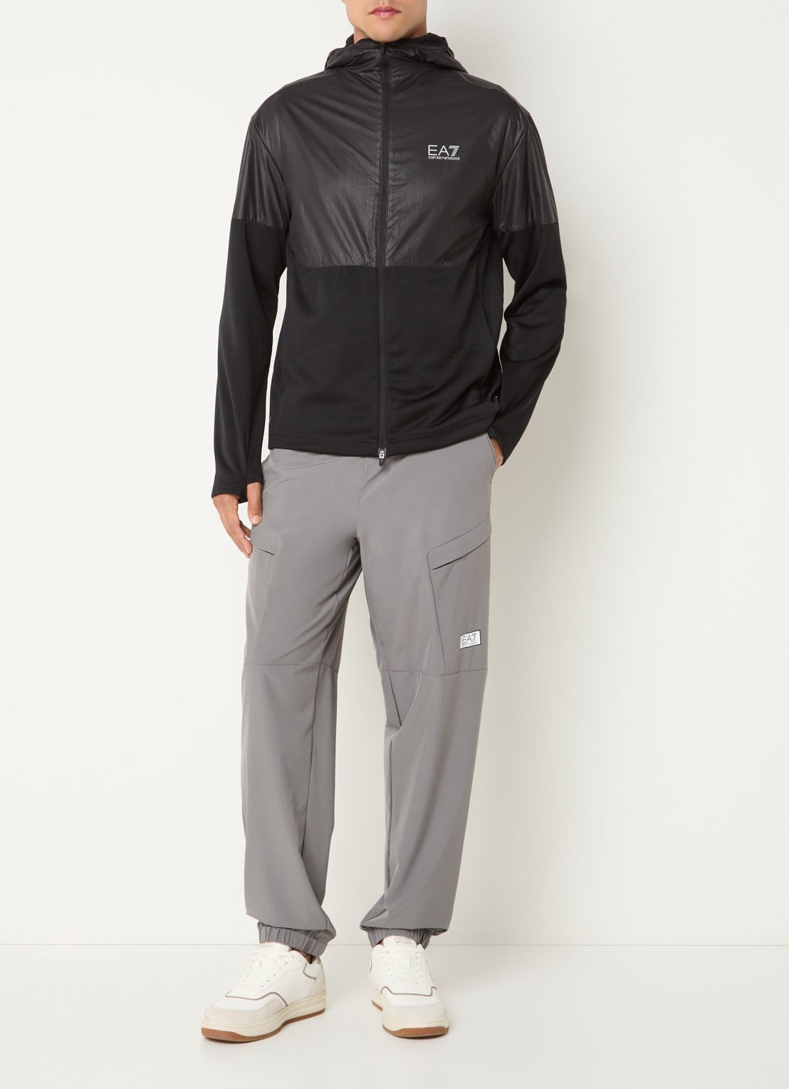 Armani Jack met ritszakken - voorkant 5 zwart