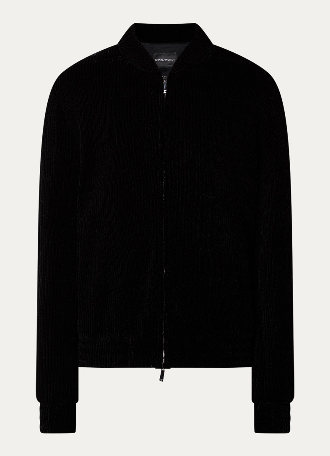 Armani Jack van corduroy met steekzakken - voorkant zwart