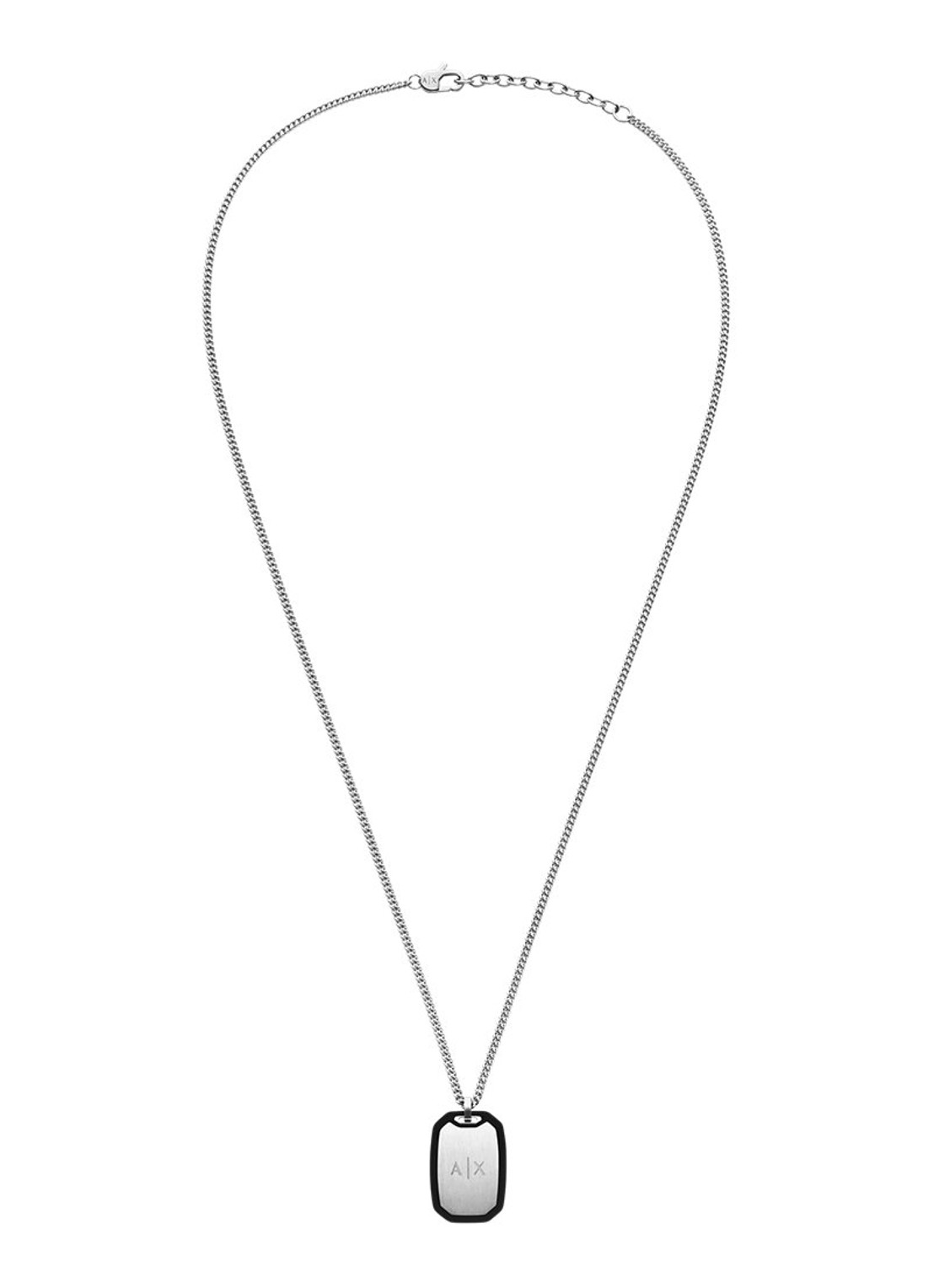 Armani Ketting AXG0169040 - detail 2 zilver