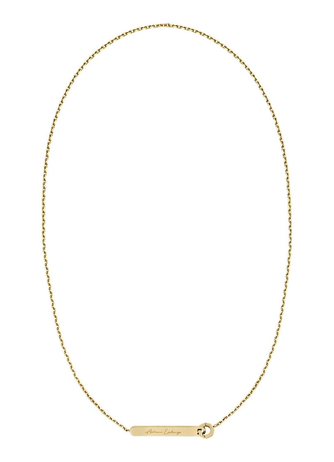 Armani Ketting AXG0176710 - detail goud