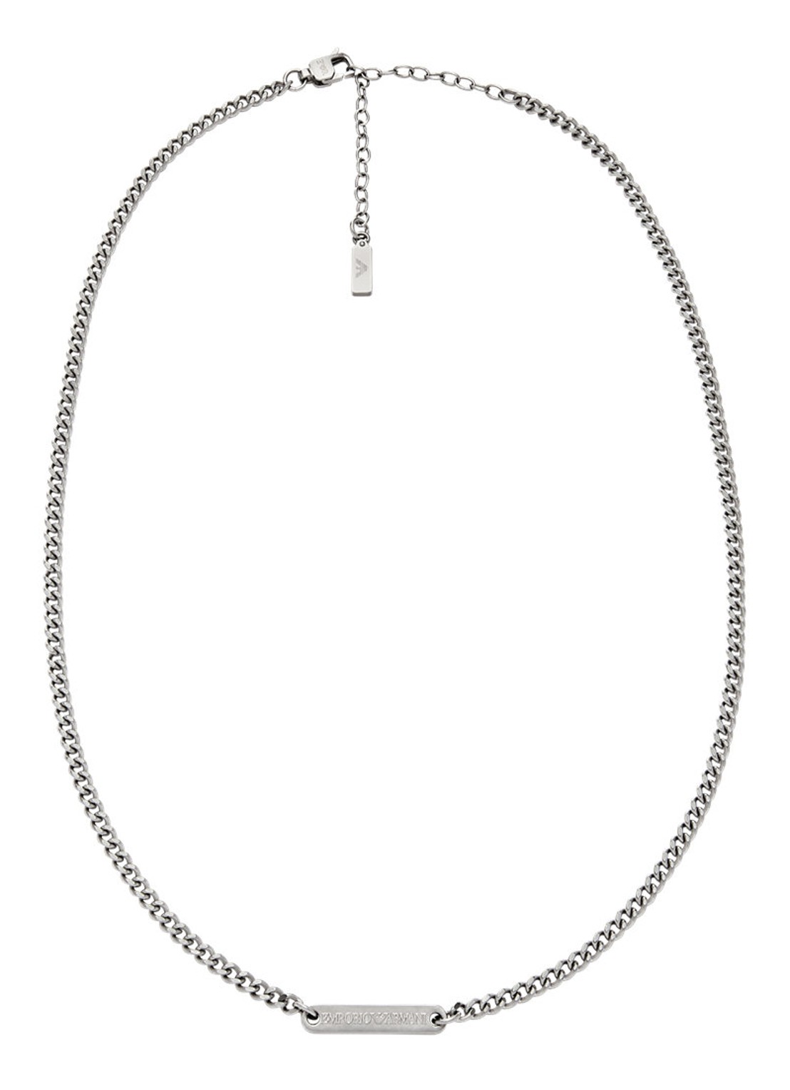 Armani Ketting EGS3188040 - detail zilver