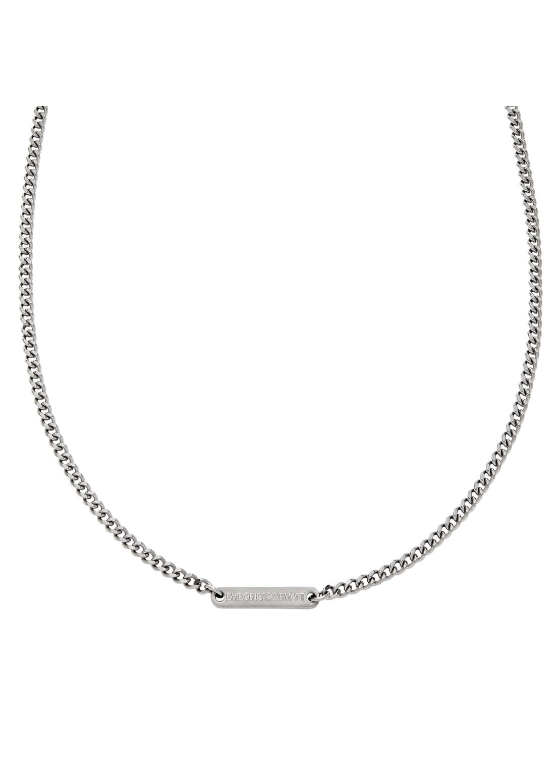 Armani Ketting EGS3188040 - voorkant 3 zilver