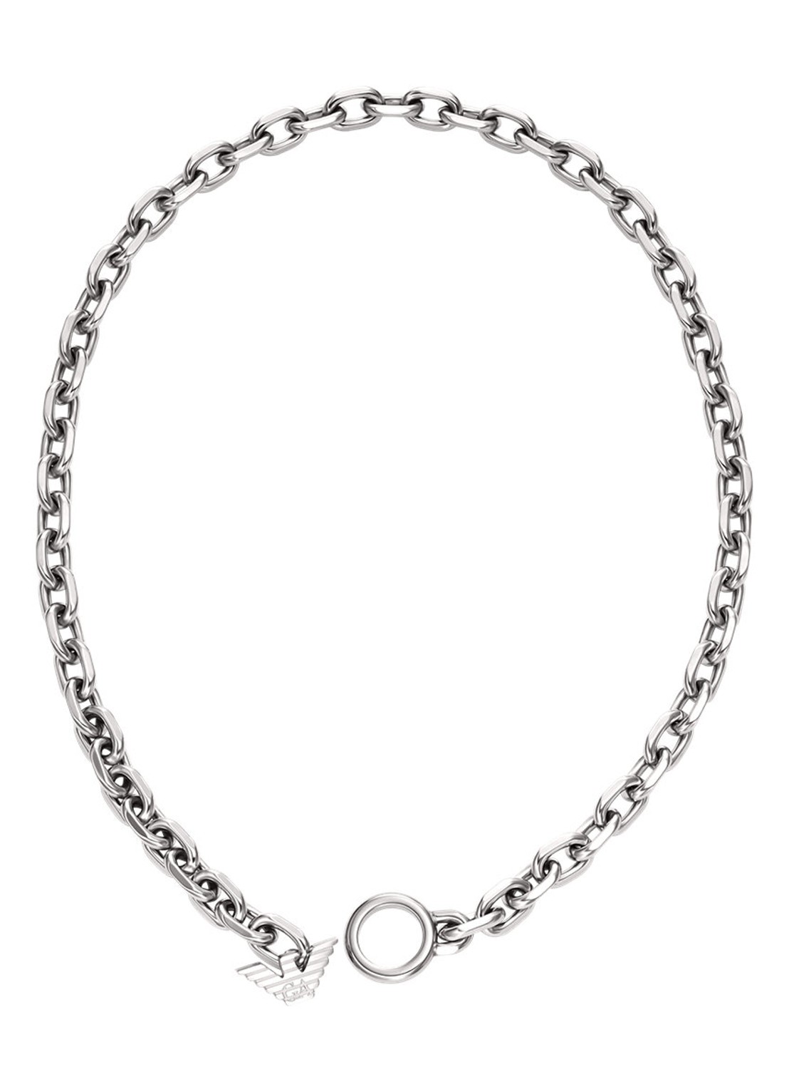 Armani Ketting EGS3235040 - detail 3 zilver