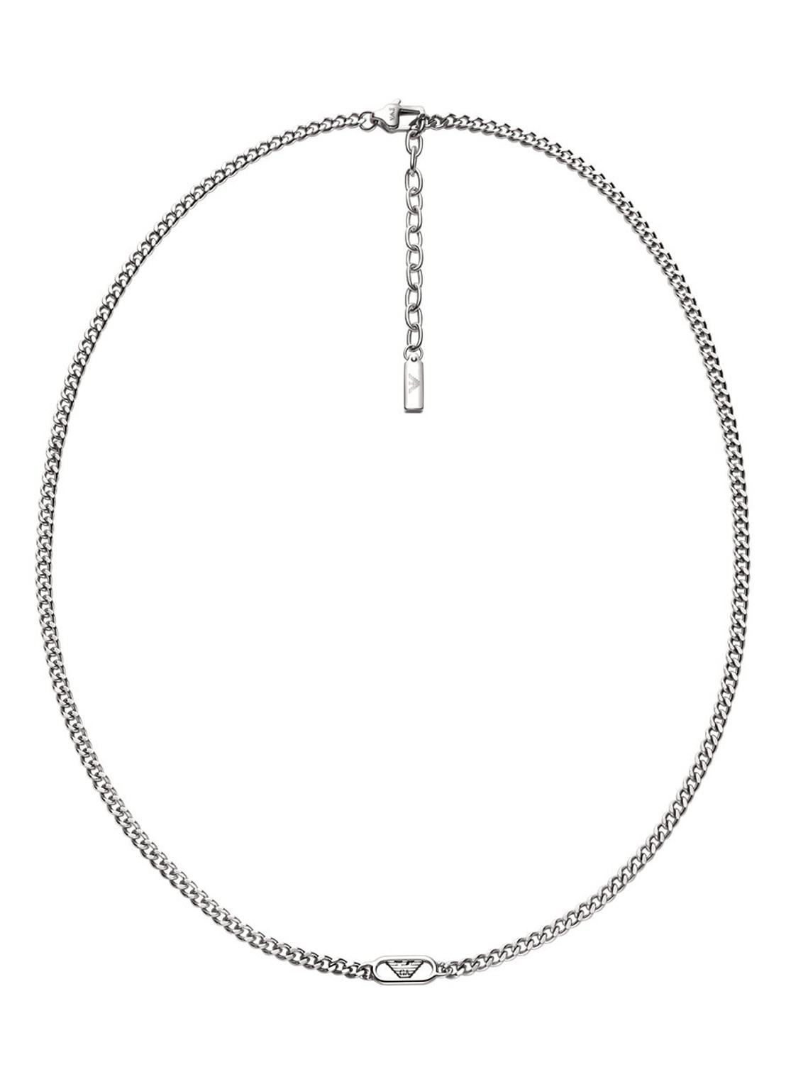 Armani Ketting EGS3246040 - detail 2 zilver