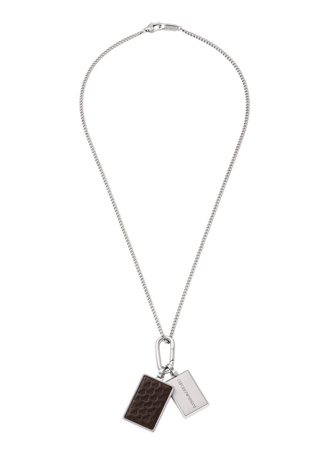 Armani Ketting EGS3252040 - detail zilver
