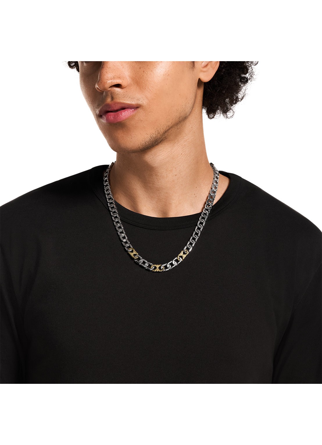 Armani Ketting EGS3297040 - detail 3 zilver