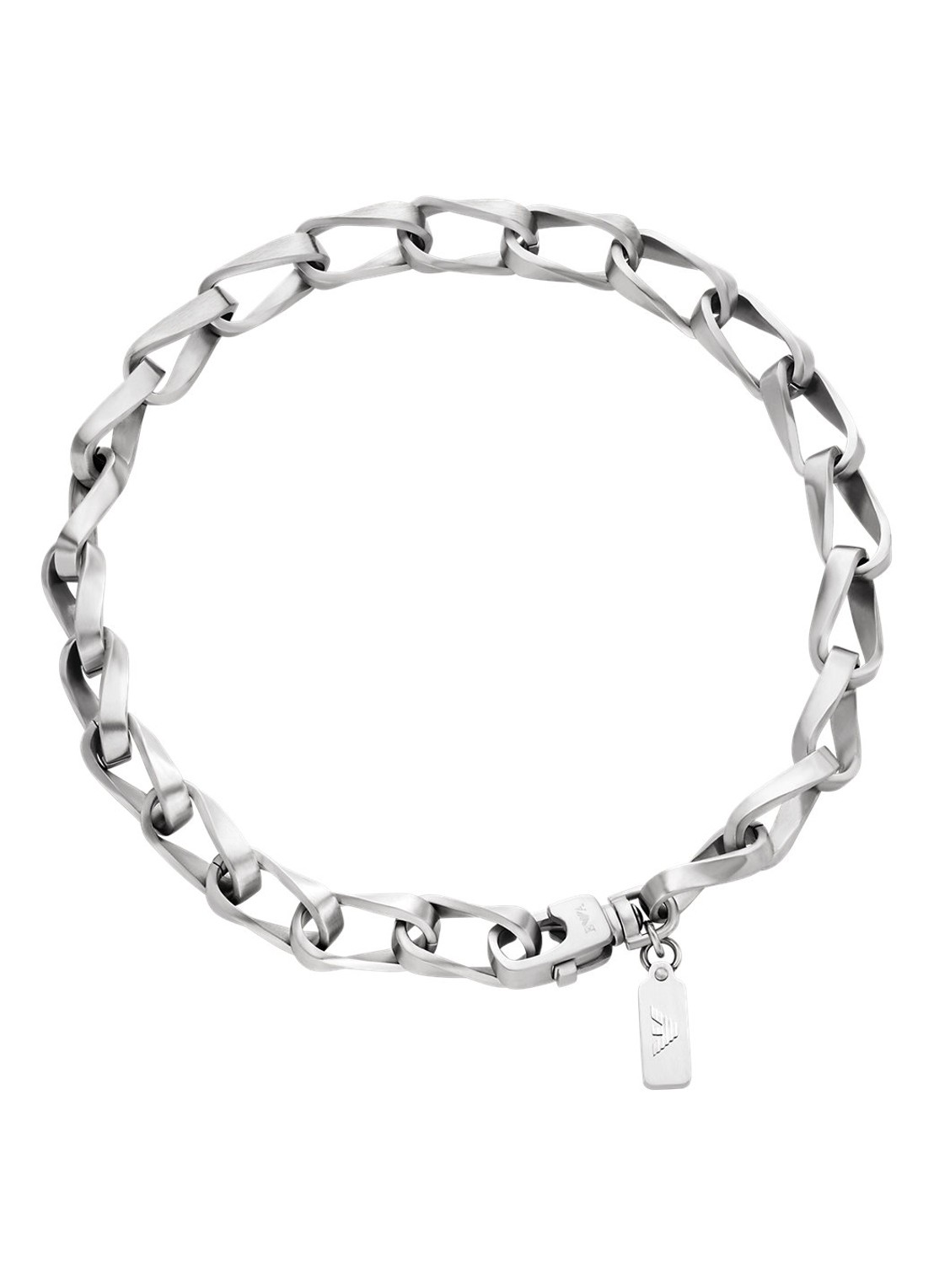 Armani Ketting EGS3301040 - detail zilver
