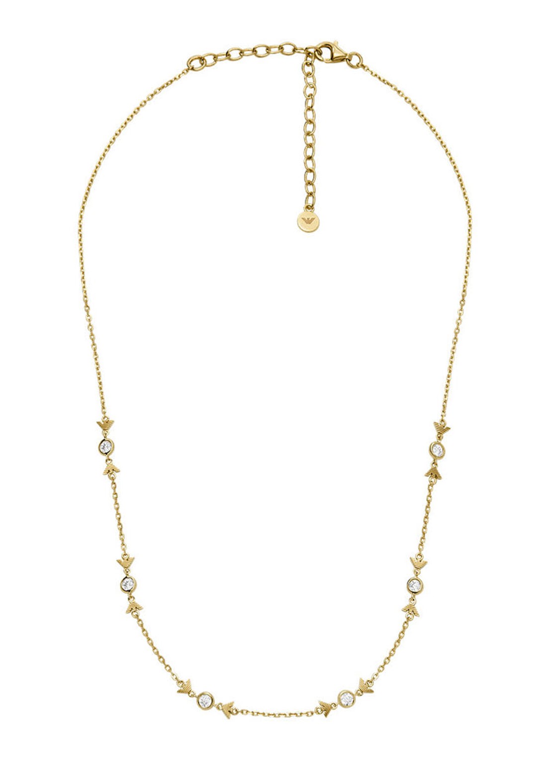 Armani Ketting verguld EG3618710 - detail 2 goud