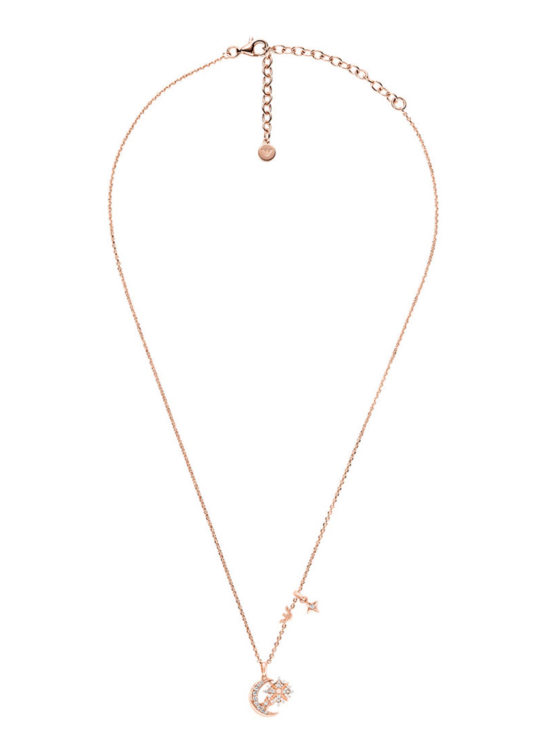 Armani Ketting verguld EG3633221 - detail roségoud