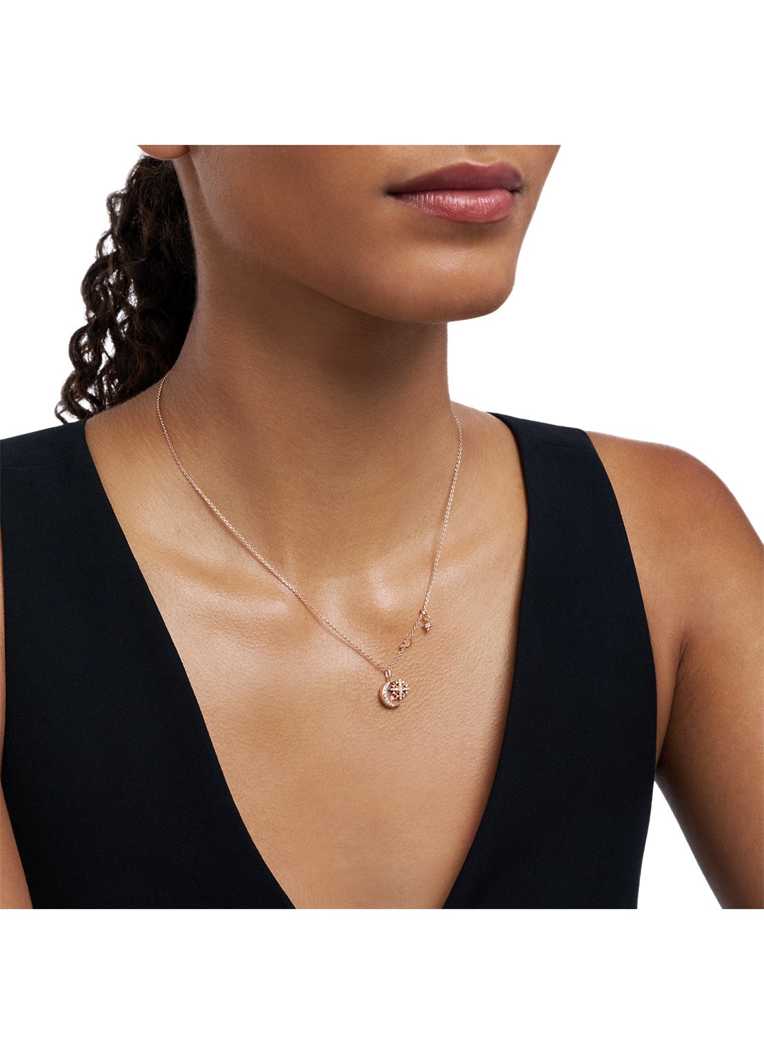 Armani Ketting verguld EG3633221 - detail 3 roségoud