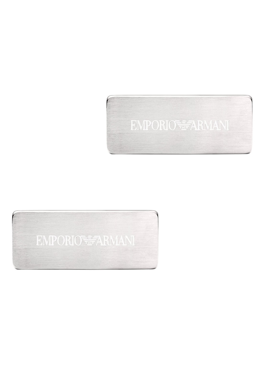 Armani Manchetknopen EGS3308040 - detail zilver
