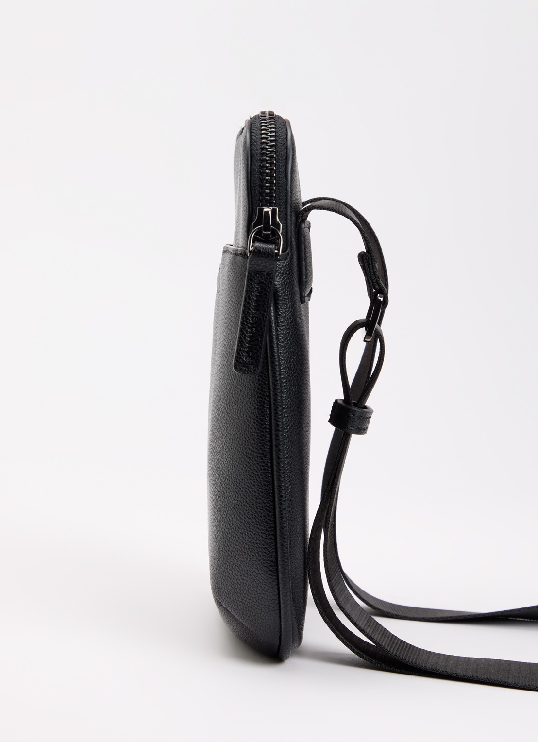 Armani Messenger schoudertas van imitatieleer - detail 3 zwart
