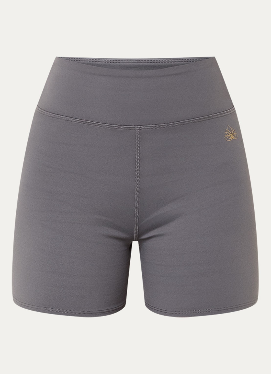 Armani Mid waist skinny fit trainingslegging - voorkant 4 grijs