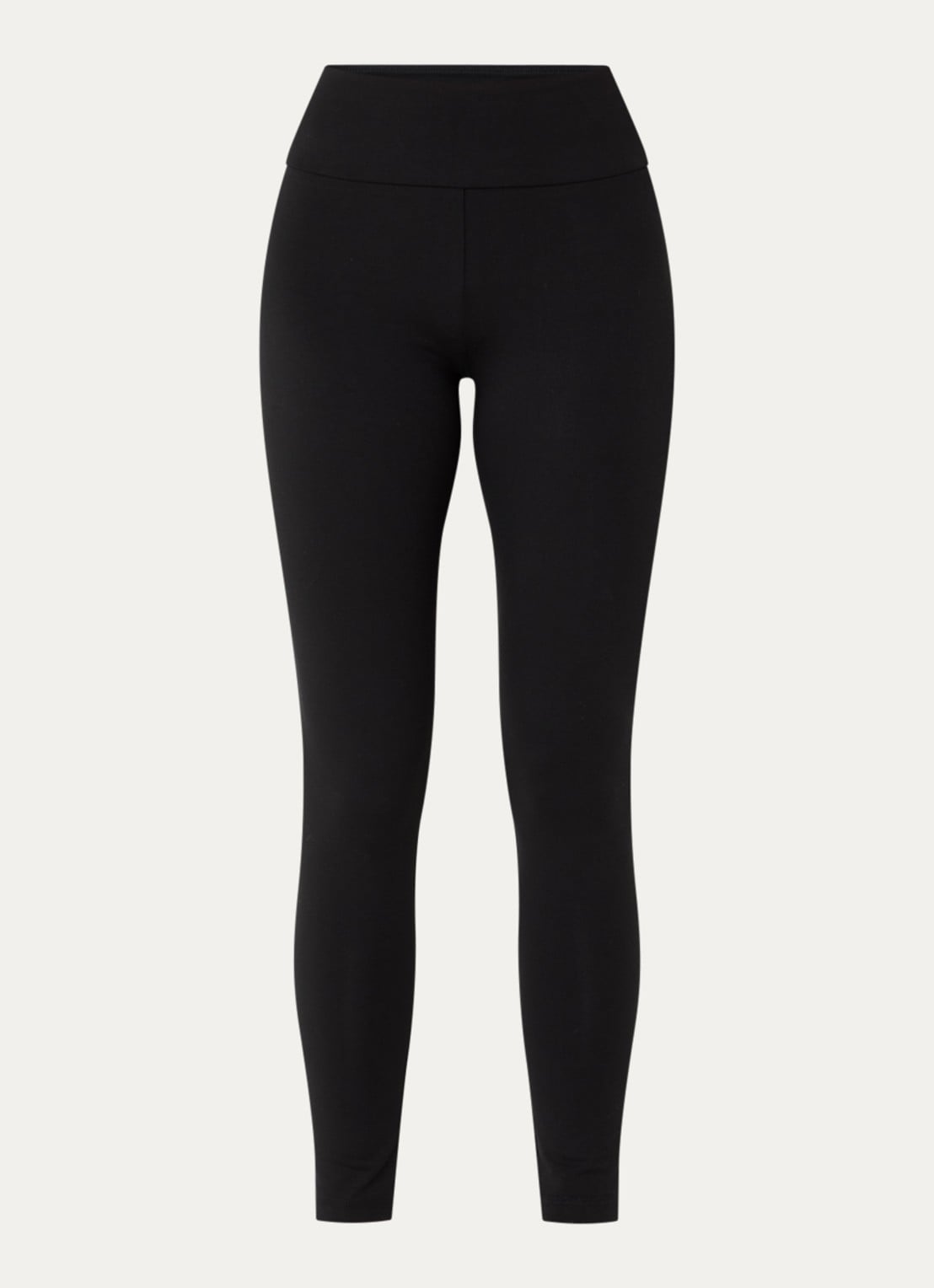 Armani Mid waist skinny fit trainingslegging - voorkant 3 zwart