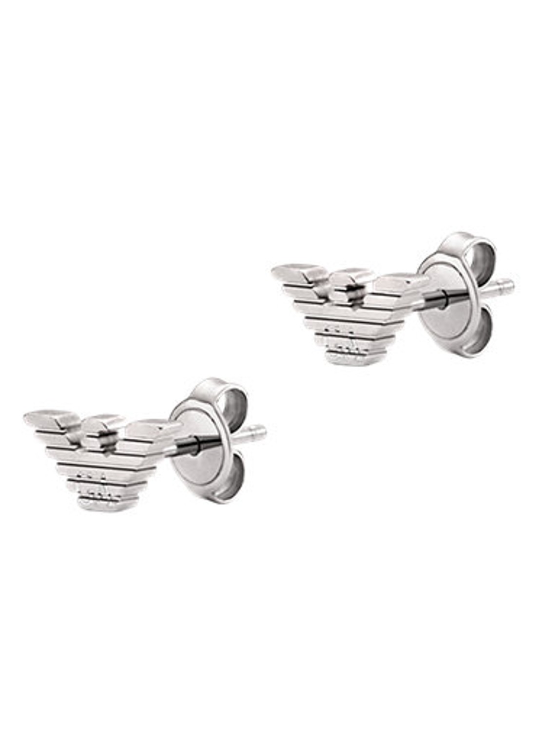Armani Oorknopjes EGS3318040 - voorkant 4 zilver