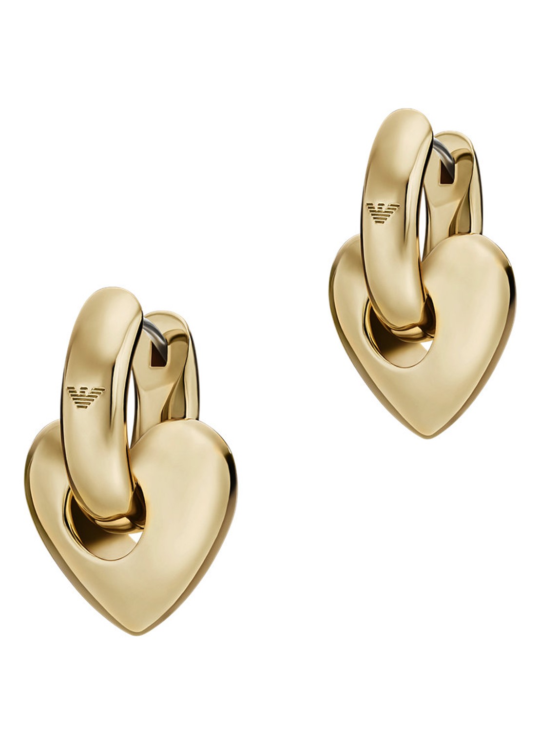 Armani Oorringen EGS3266710 - voorkant goud