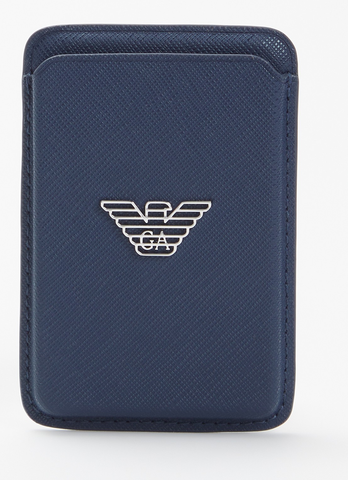 Armani Pasjeshouder van logo - voorkant donkerblauw