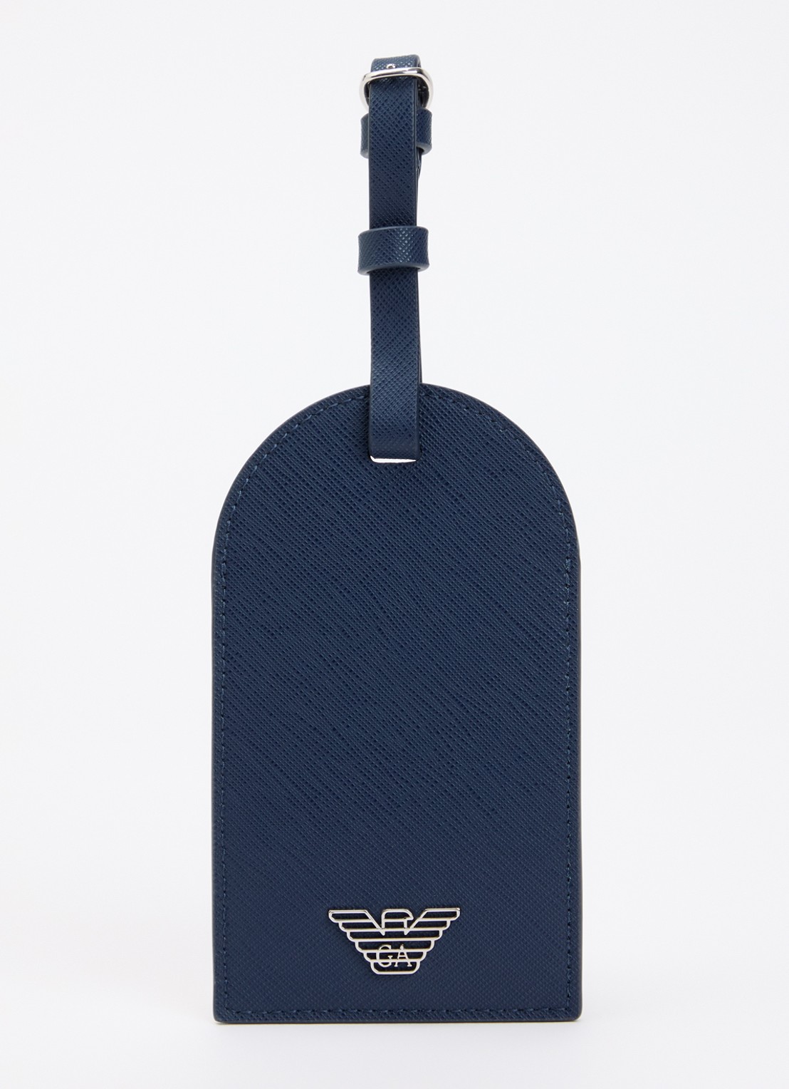 Armani Paspoortetui van imitatieleer - voorkant 2 donkerblauw
