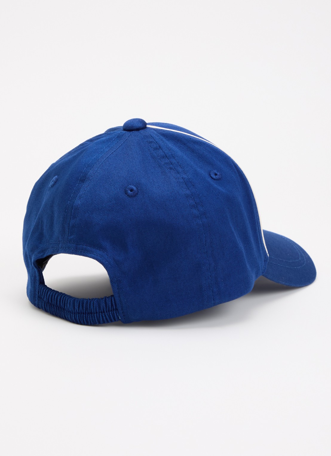 Armani Pet met logo - detail 2 kobaltblauw